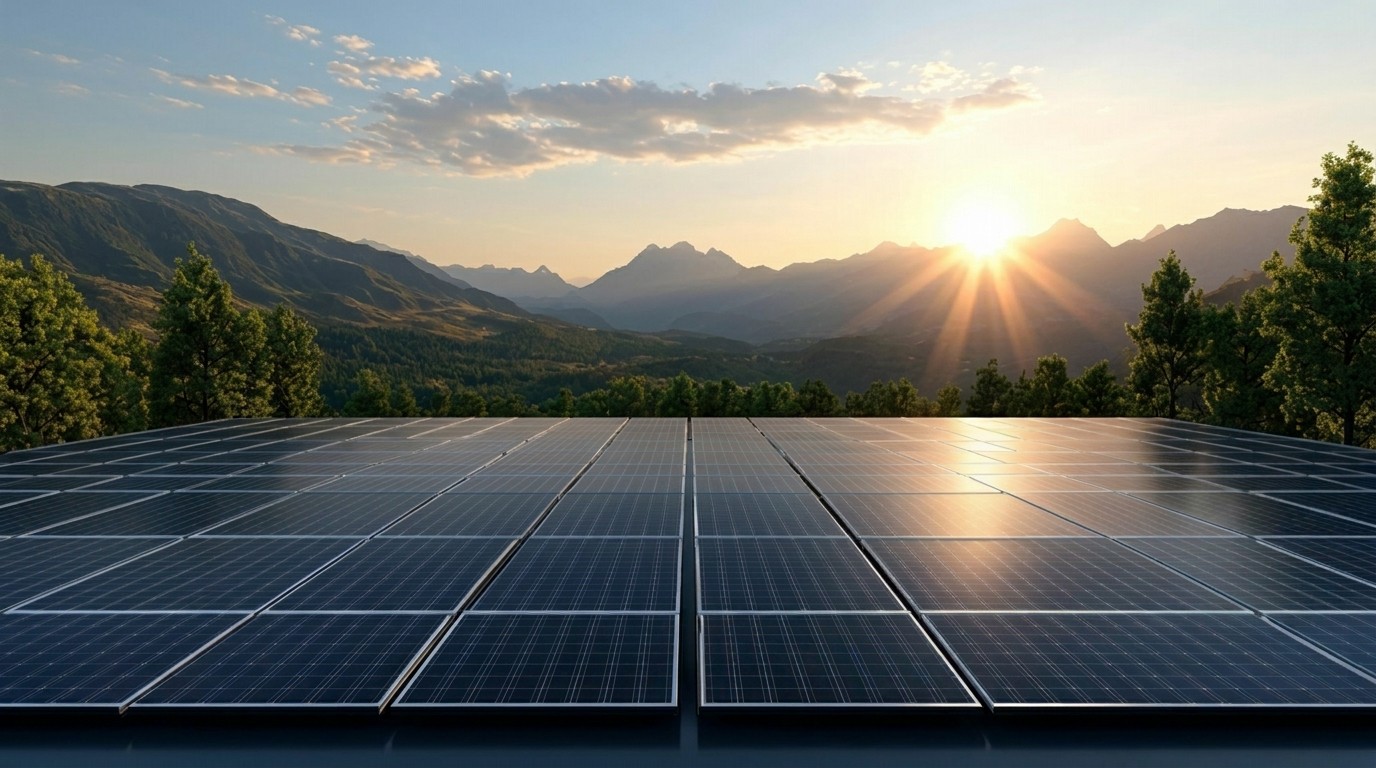 Image of a solar panel